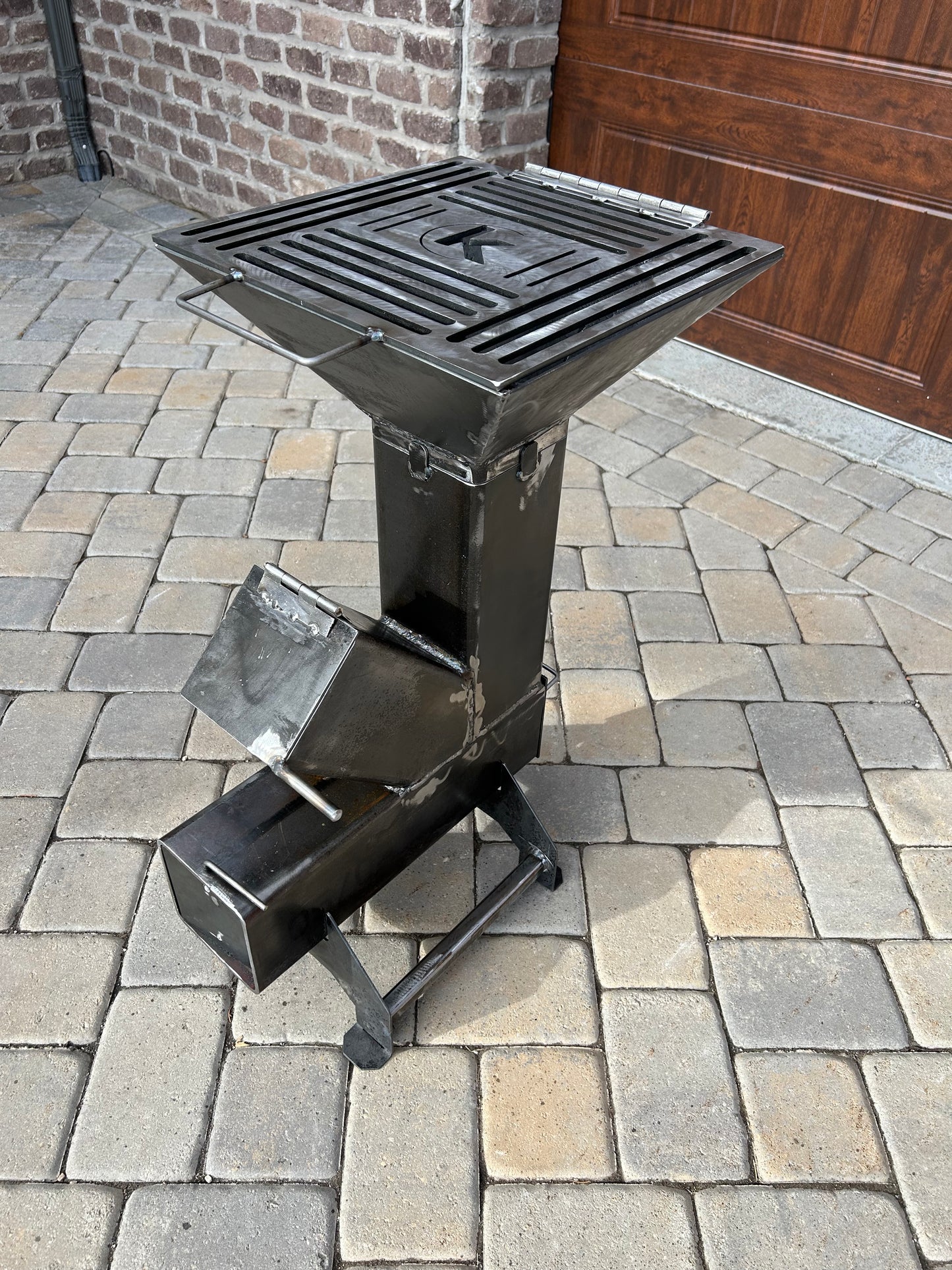 Removable Grill Top 16" (Attachment ONLY) for 6" rocket stove